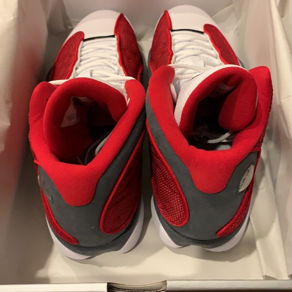 Nike Air Jordan Retro 13 Gym Red Flint US 9.5 New - Picture 8 of 12